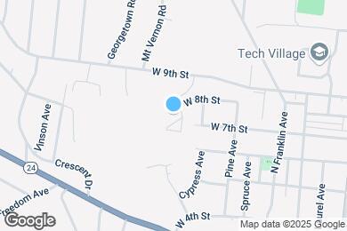 Map image of the property - Cypress Creek
