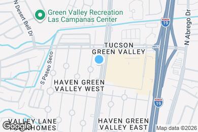 Map image of the property - 138 South La Cañada Drive