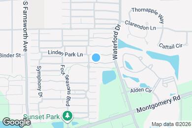 Map image of the property - 1747 Walnut Park Ln