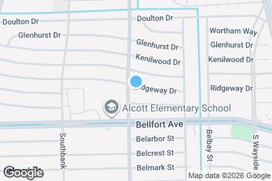 Map image of the property - 6010 Ridgeway Dr
