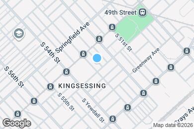 Map image of the property - 1338 S Lindenwood St