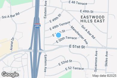 Map image of the property - 7508 E 50th Terrace