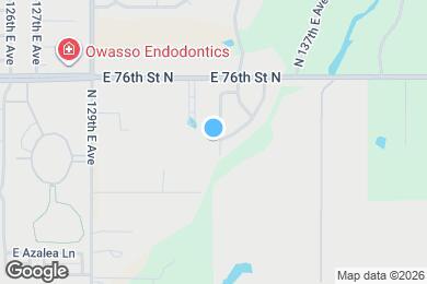 Map image of the property - 7506 N 133rd E Ave