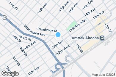 Map image of the property - 1311 16th St
