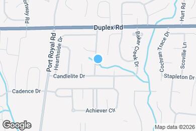 Map image of the property - 2838 Candlewicke Dr