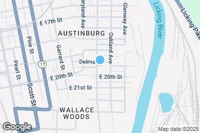 Map image of the property - 1930 Eastern Ave