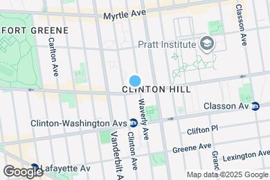 Map image of the property - 285 Dekalb Ave