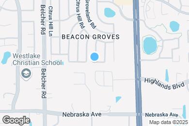 Map image of the property - 1643 W Orangecrest Ave