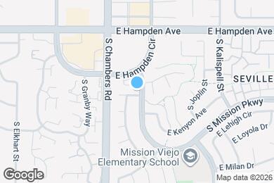 Map image of the property - 15497 E Jarvis Pl