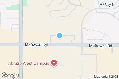 Map image of the property - 1653 N 136th Ln