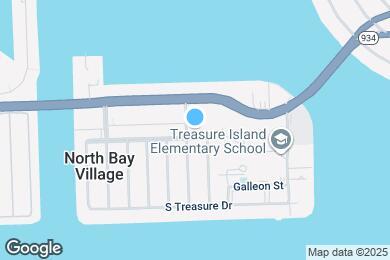 Map image of the property - 1701 N Treasure Dr