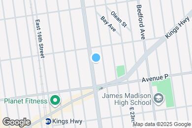 Map image of the property - 2025 Ocean Ave