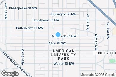 Map image of the property - 4514 Albemarle St NW