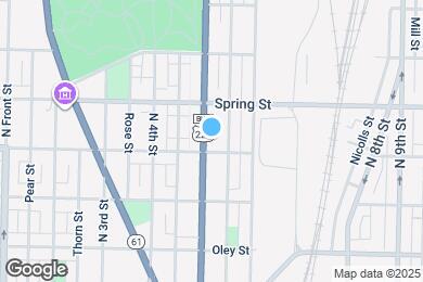 Map image of the property - 909 N 5th St