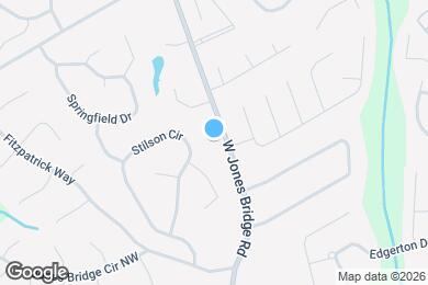 Map image of the property - 5281 W Jones Bridge Rd