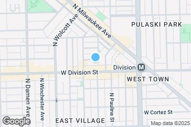 Map image of the property - 1733 W Crystal St