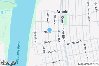 Map image of the property - 1632 4th Ave