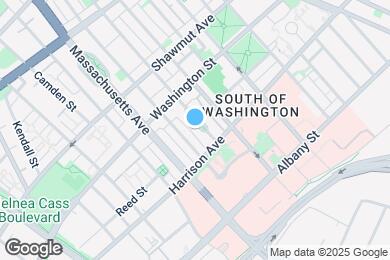 Map image of the property - 21 Worcester Sq