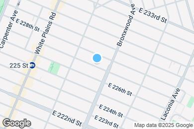Map image of the property - 851 E 227th St