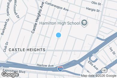 Map image of the property - 3132 Bagley Ave