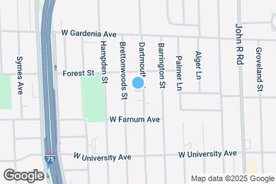 Map image of the property - 27685 Dartmouth St