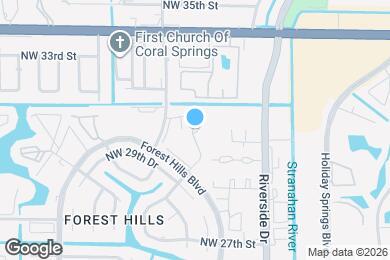 Map image of the property - 8409 Forest Hills Dr