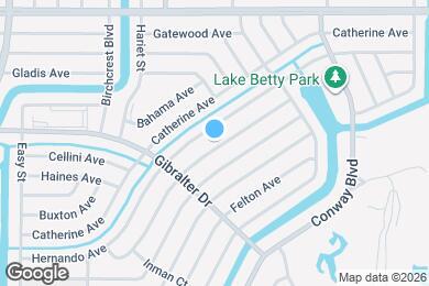 Map image of the property - 22162 Belinda Ave