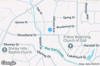 Map image of the property - 203 Woodland Dr