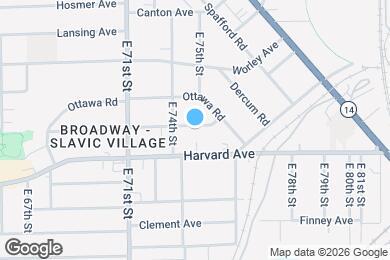 Map image of the property - 7424 Indiana Ave