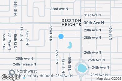 Map image of the property - 5100 28th Ave N