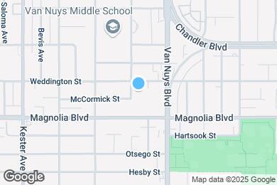 Map image of the property - 5242 Vesper Ave