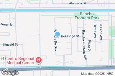 Map image of the property - 1216 W Calle De Oro