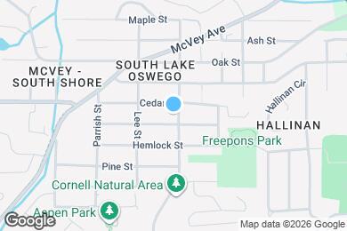 Map image of the property - 1228 Cornell St
