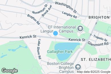 Map image of the property - 107 Kenrick St