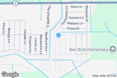 Map image of the property - 316 Uva Ln