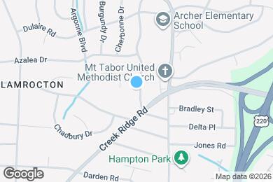 Map image of the property - 2712 Denise Dr