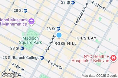 Map image of the property - 114 E 27th St