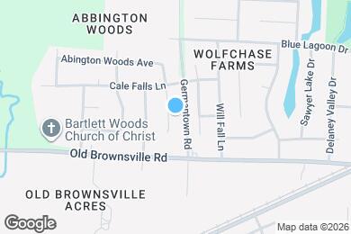 Map image of the property - 5036 Devan Woods Cove