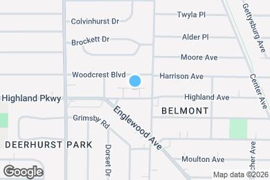 Map image of the property - 314 Highland Pky