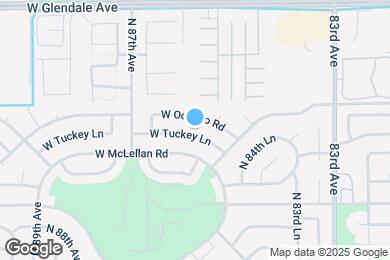 Map image of the property - 8534 W Tuckey Ln
