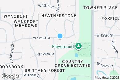 Map image of the property - 13853 W 123rd St