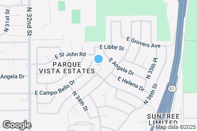 Map image of the property - 3538 E Anderson Dr