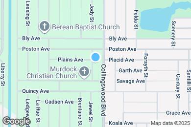 Map image of the property - 3278 Jericho St