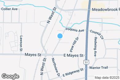 Map image of the property - 3871 Northview Dr