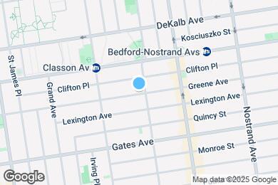 Map image of the property - 350 Greene Ave