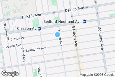 Map image of the property - GREENE AVENUE / Bed-Stuy / 1-Bed 1-Bath