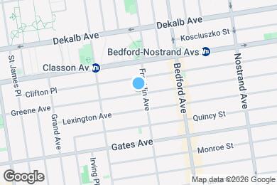 Map image of the property - GREENE AVENUE / Bed-Stuy Studio 1 Bath