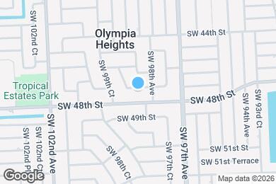 Map image of the property - 9840 SW 47th St