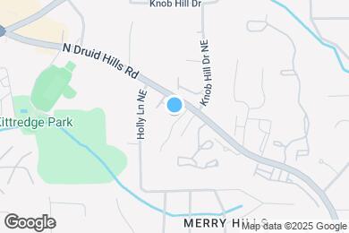 Map image of the property - 1486 Briaroaks Trl NE