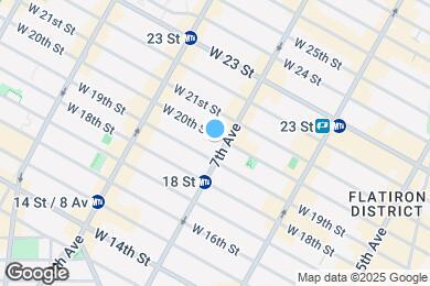 Map image of the property - 200 W 20th St